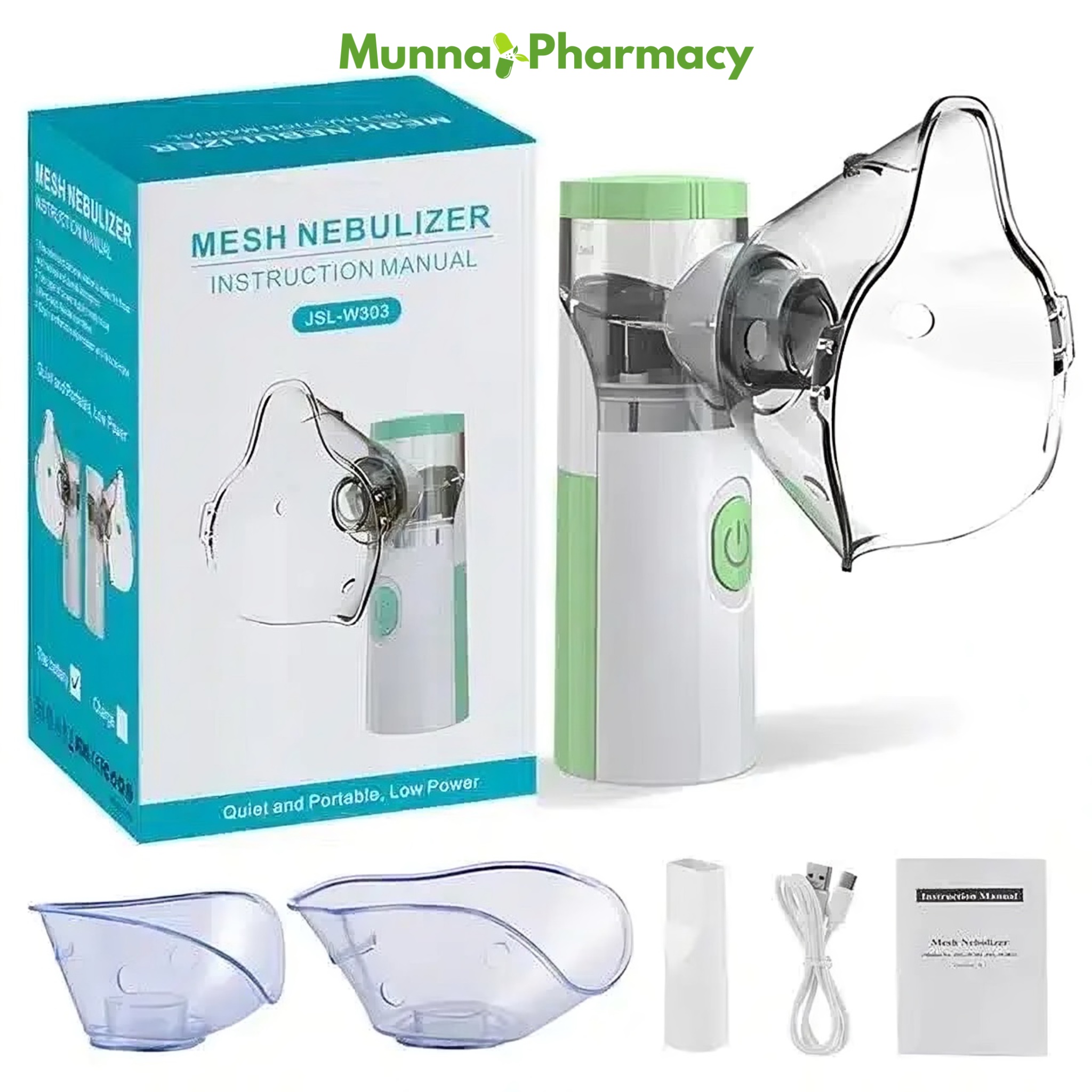 Portable Mini Handheld Mesh Nebulizer Machine